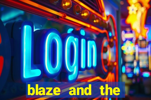 blaze and the monster machines logo font